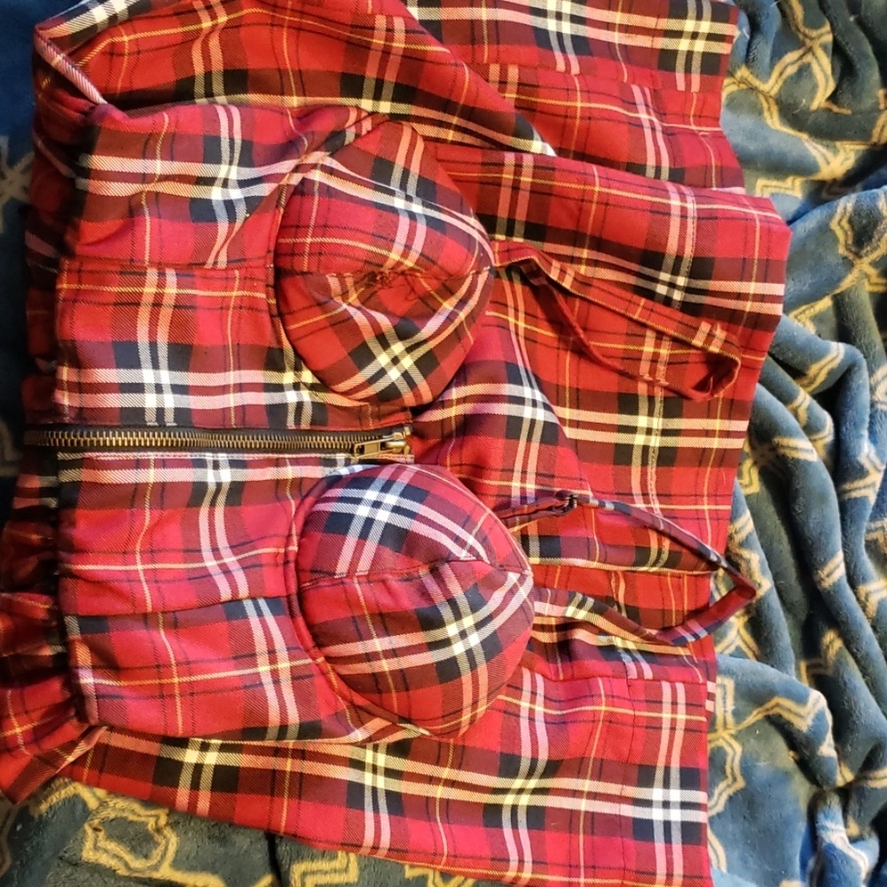 Plaid dress